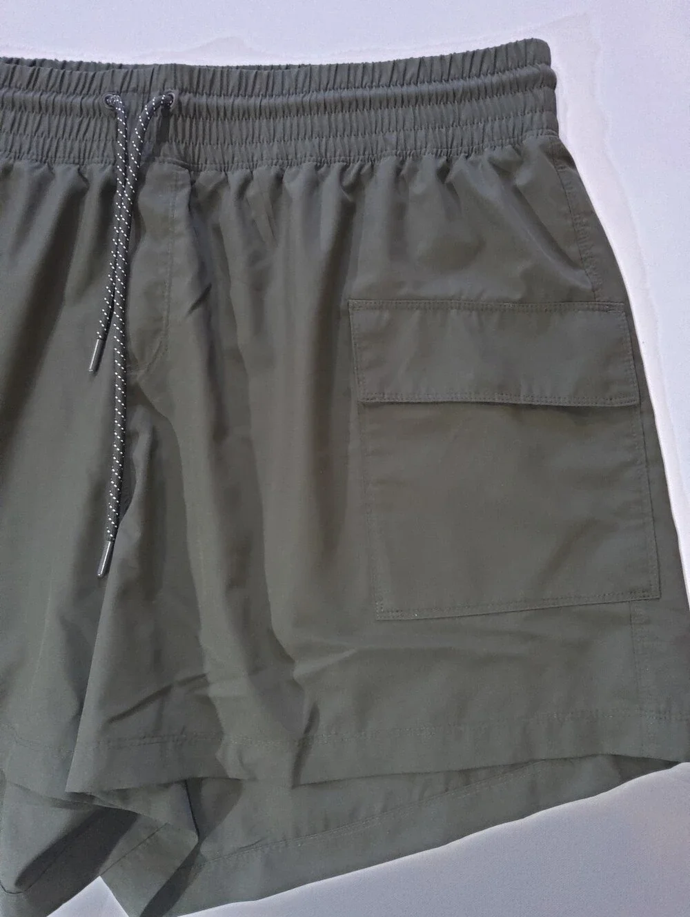 Old Navy Cargo‎ Shorts Mens Size 2X Olive Green Lightweight Performance Stretch